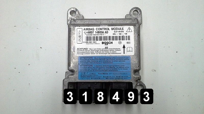 2006 Ford C Max Ecu 4M5T14B056AD