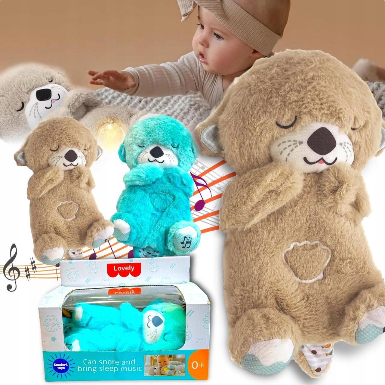 PRZYTULANKA MASKOTKA WYDRA POZYTYWKA USPOKAJACZ SZUMIŚ ODDYCHAJĄCA WYDRA Kod producenta MASKOTKA SZUMIĄCA WYDRA SZUMIŚ