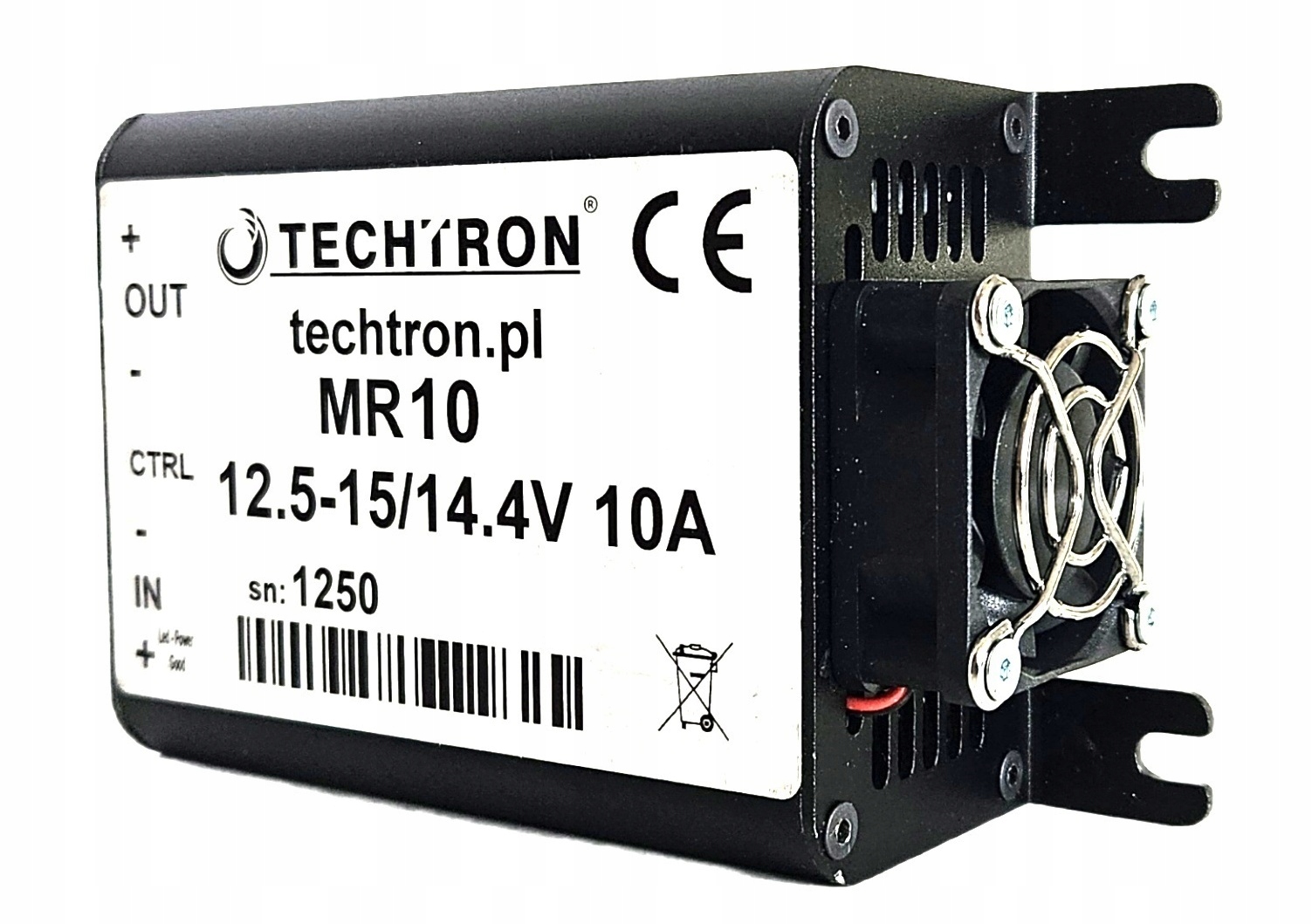 Ładowarka akumulatora dodatkowego separator MR10 do łodzi łódki motorówki Marka TECHTRON