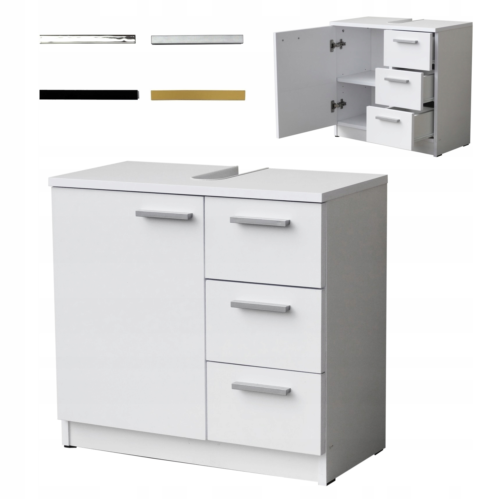 SZAFKA ŁAZIENKOWA POD UMYWALKĘ szer. 65cm P 809