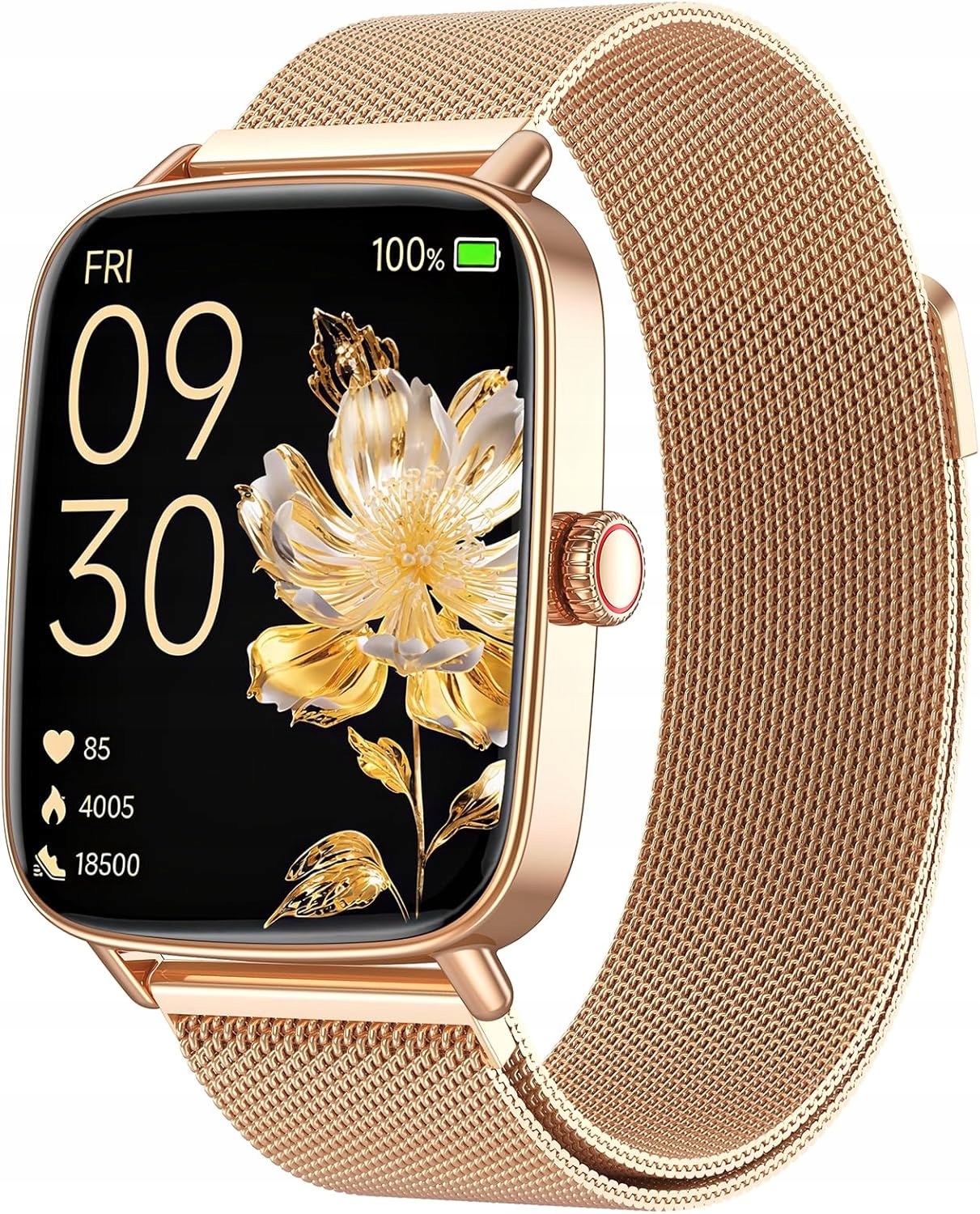 Dámské Chytré Hodinky Fitpolo 1,85" Fitness Gps Ai Pulse SpO2 IP68