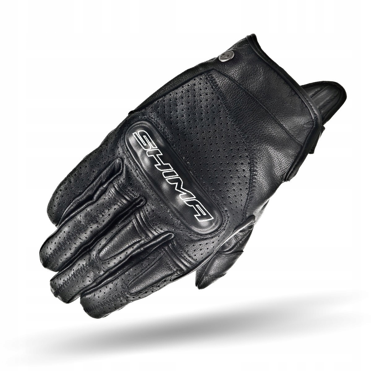 Kožené motocyklové rukavice Shima Caliber pánske čierne M