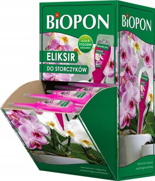 

Eliksir Do Storczyków nawóz Biopon 35ml Pakiet