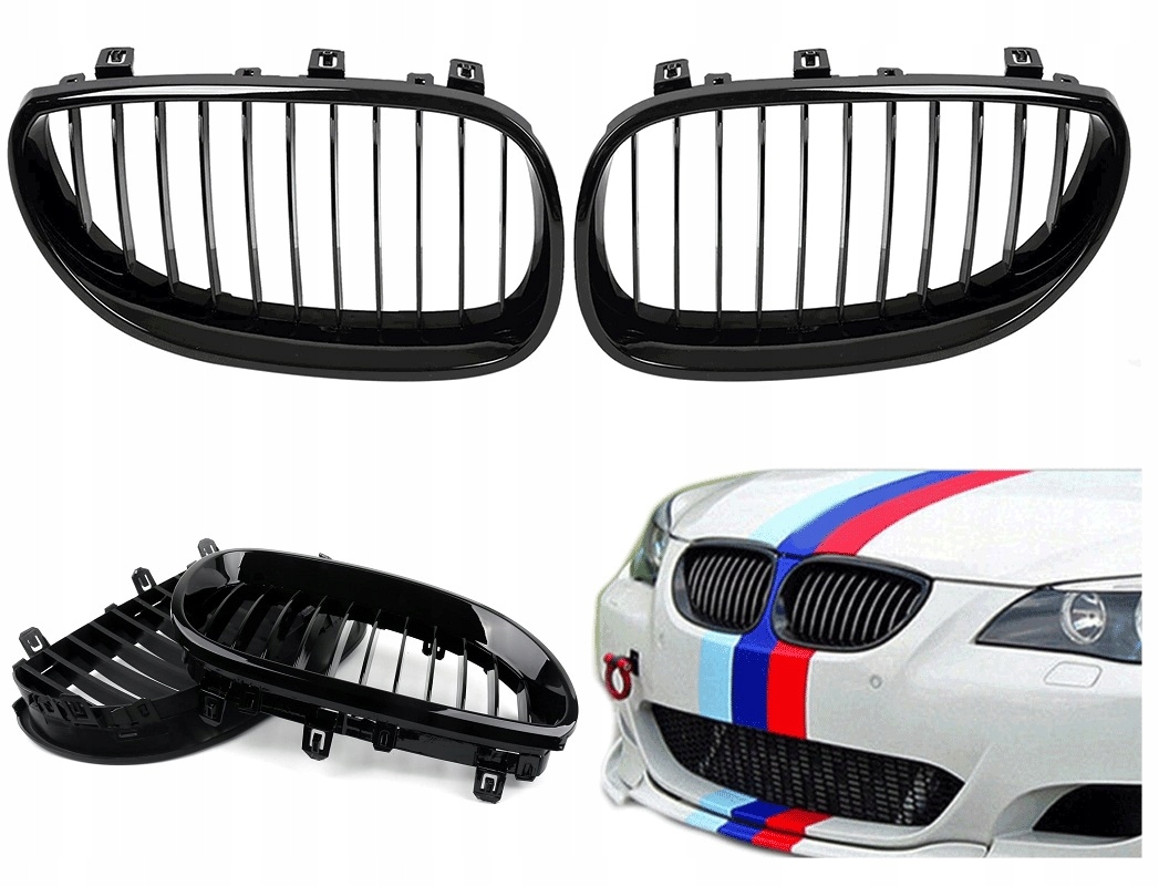 Gril Ledvinka Atrapa Bmw E60 Bmw E61 Bmw M5 Lesk