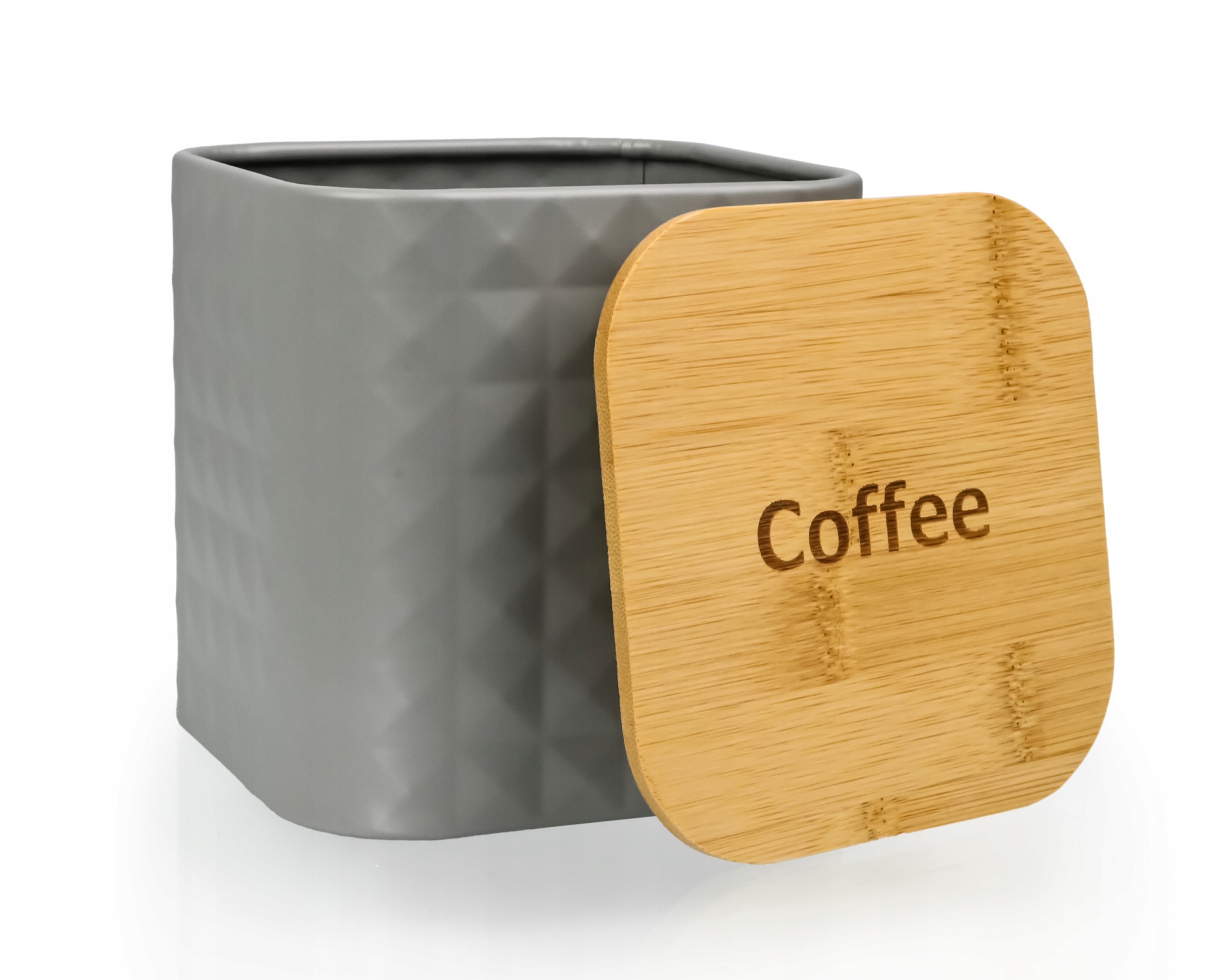 SZARY CHLEBAK BAMBUSOWA DESKA DO KROJENIA ZESTAW 3 POJEMNIKI STALOWE XXXXXL Linia BRUNBESTE