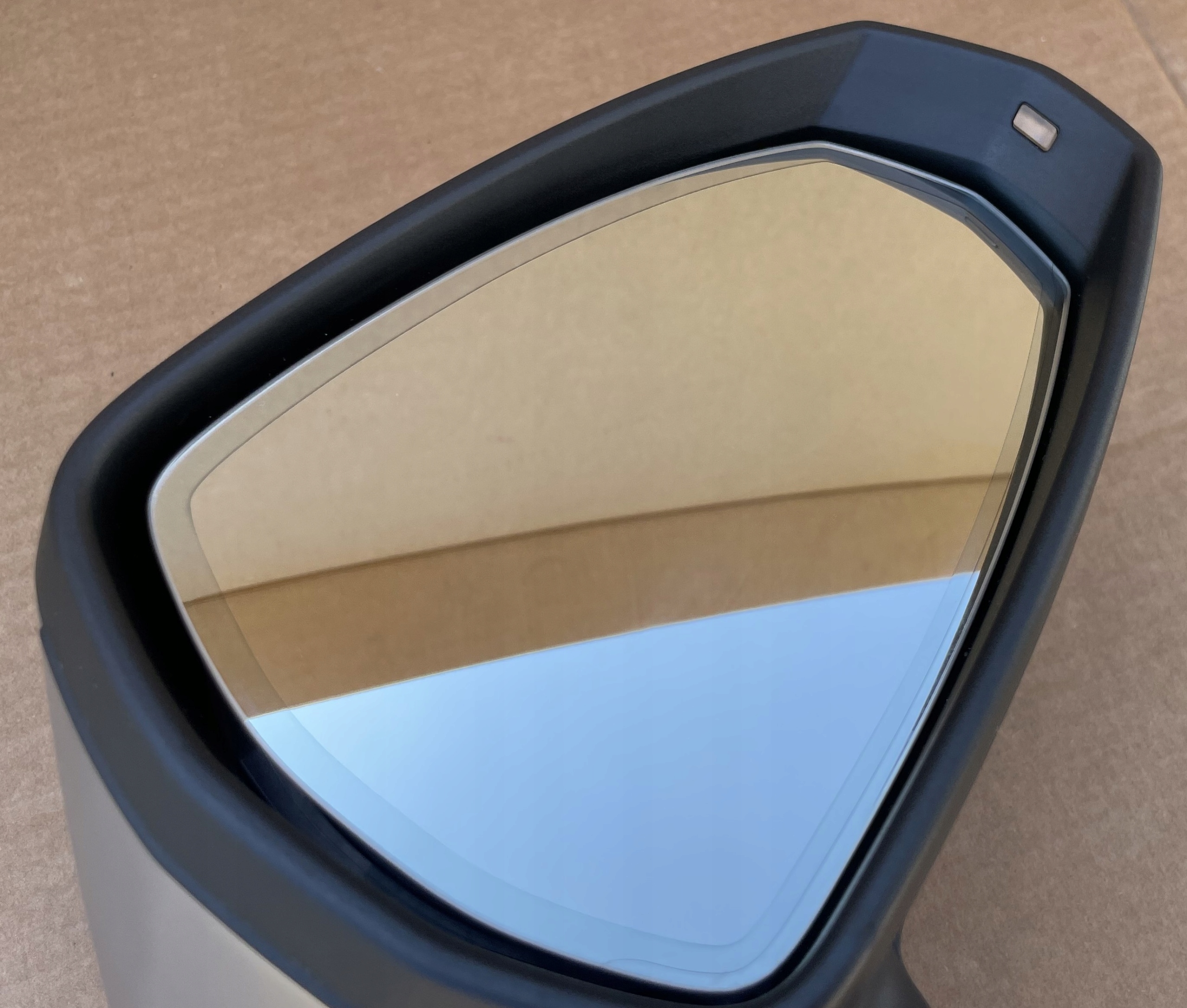 mirror AUDI A3 S3 RS3 14 PIN ALU CHROM as new original 2012-2019 R
