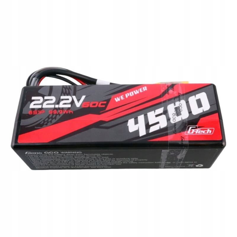 Akumulátor Rc Lipo Gens Ace 4500MAH 6S 22.2V 60C Hard Case 14#