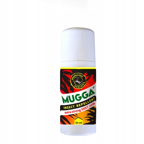 

Mugga Strong Roll-on Deet 50% 50ml na komary