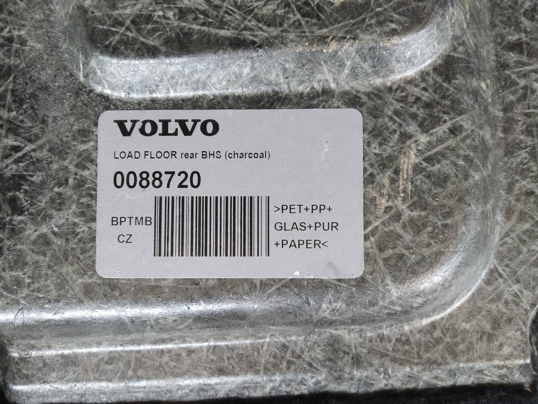 floor boot carpet mats 0088720 Volvo XC 90 II (2015- )