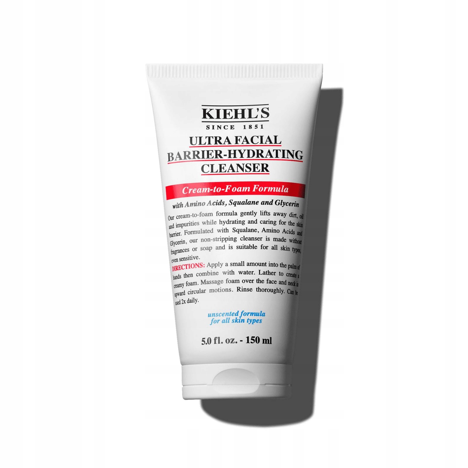 Kiehl's Ultra Facial Barrier-hydrating Cleanser Objem: 150 ML