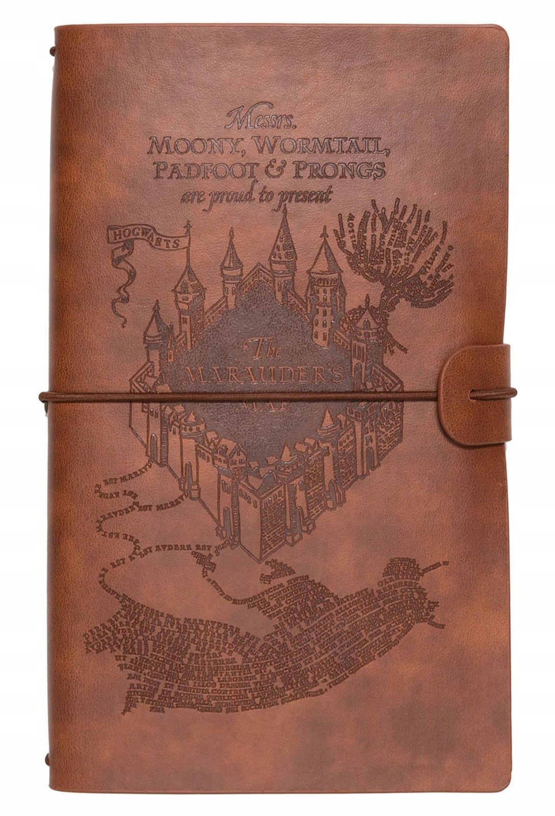 

Skórzany Notes Harry Potter Mapa Huncwotów Pamiętn