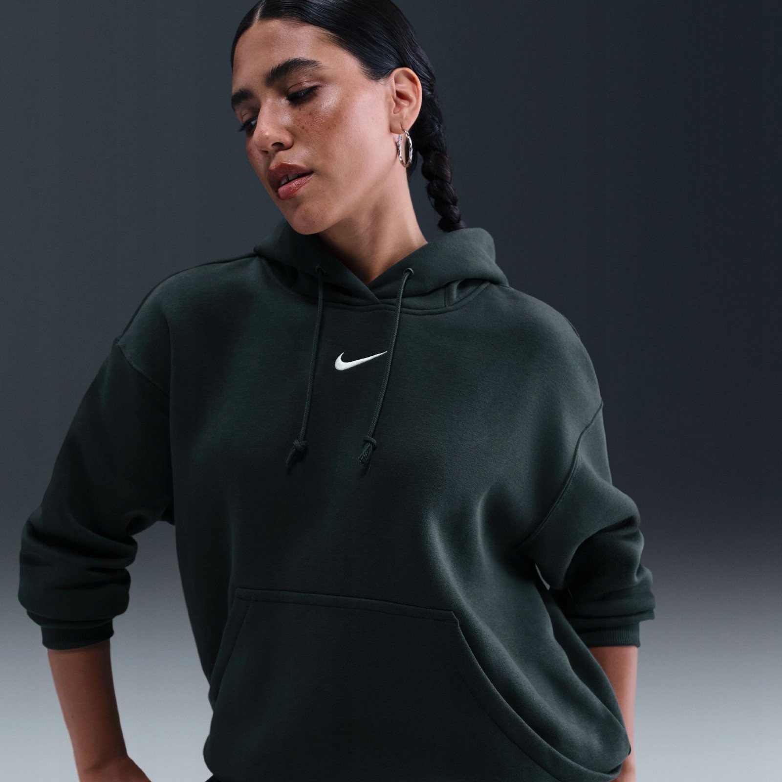 Dámská mikina Nike spw w phoenix fl osa pull hoodie