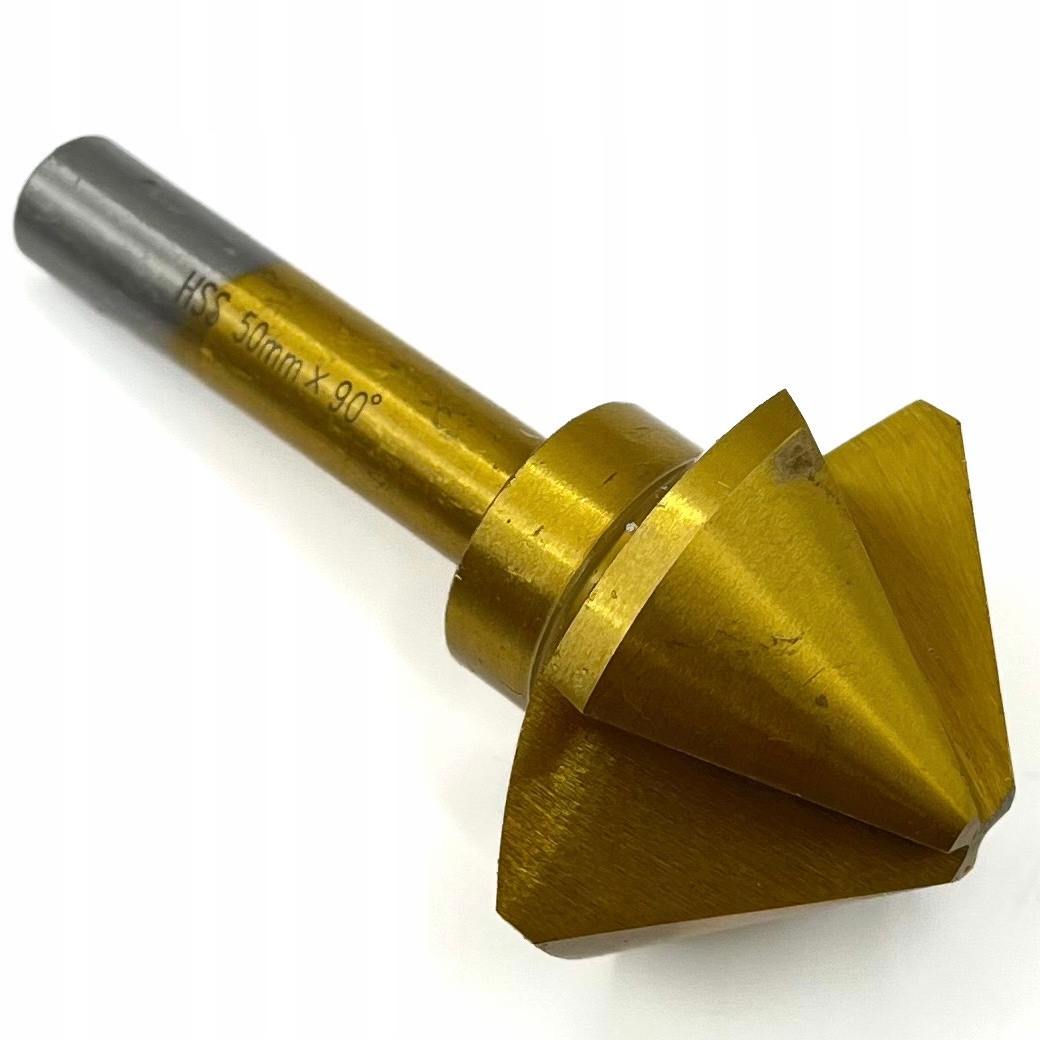 Fazownik Frez Pogłębiacz 50MM 90° Hss Stal Nierdzewna Powlekany