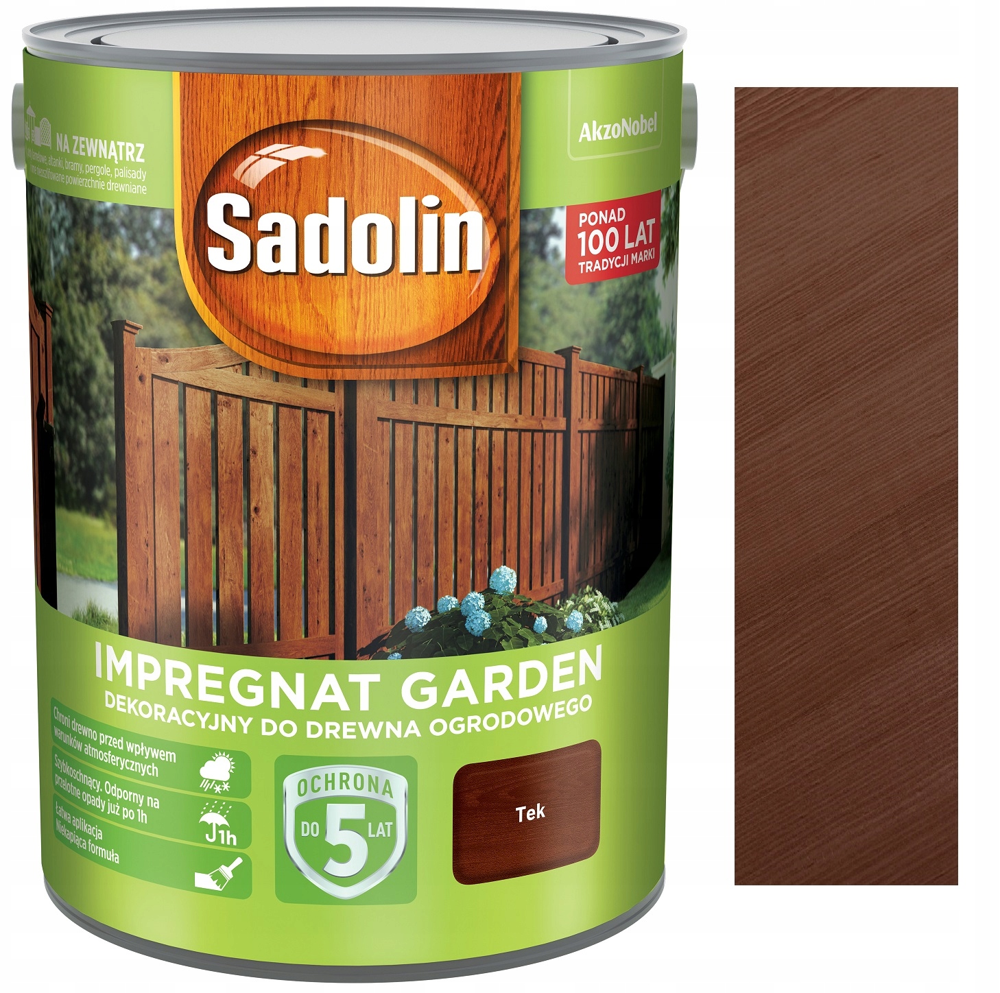 

Sadolin Impregnat Dekoracyjny Garden Tek 5L