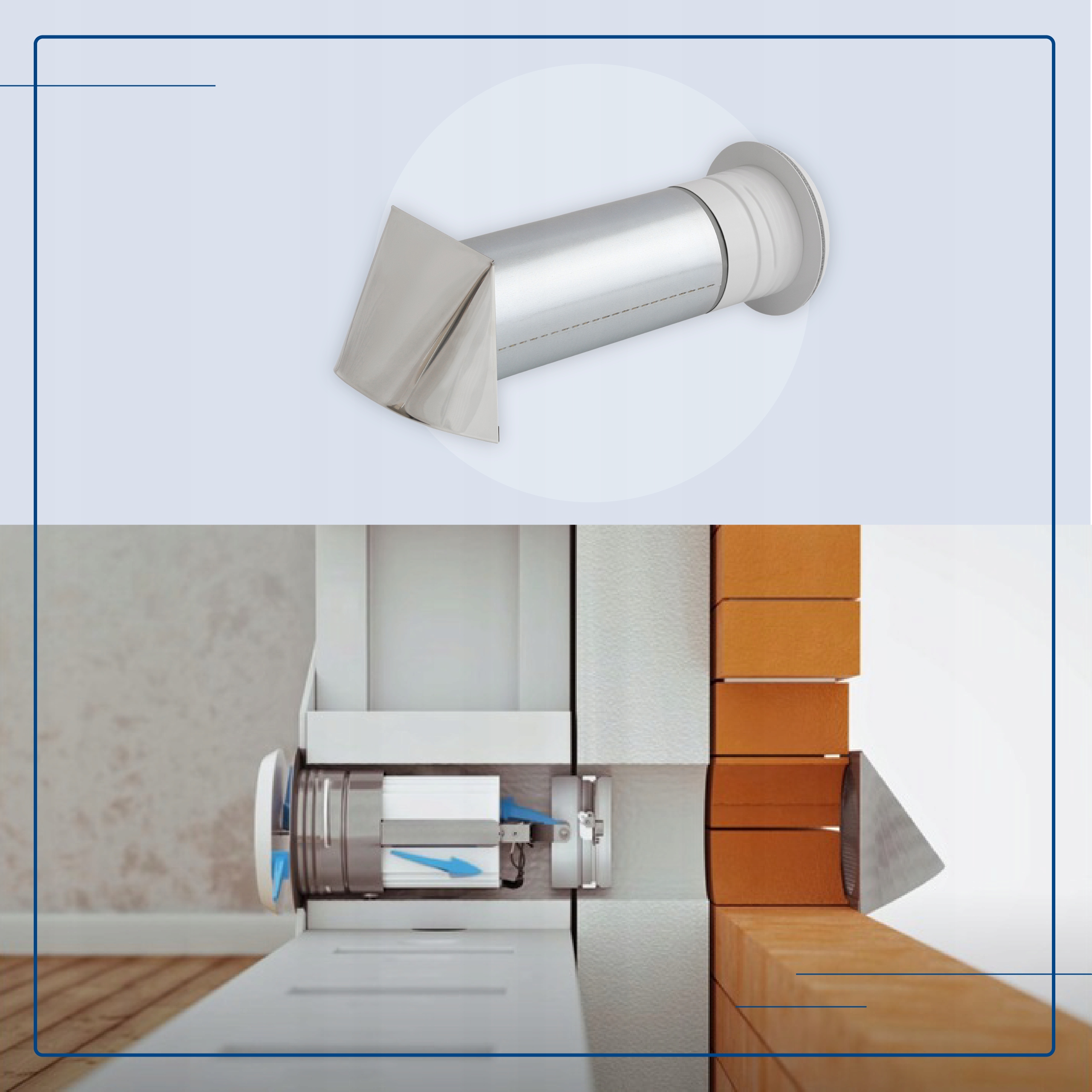 Nawietrzak z Anemostatem NO110A-CC Darco Średnica otworu (mm) inna