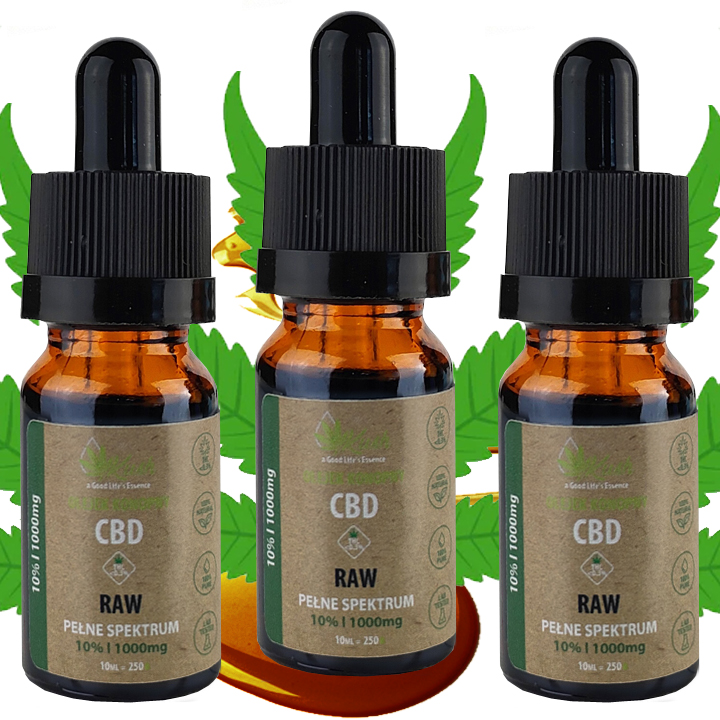 

Olejek Konopny Kush Cbd Raw 10% 3000 mg 3x 10ml