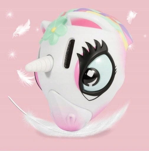 KASK DZIECIĘCY ROWEROWY JEDNOROŻEC RÓŻOWY BIAŁY Marka inna marka