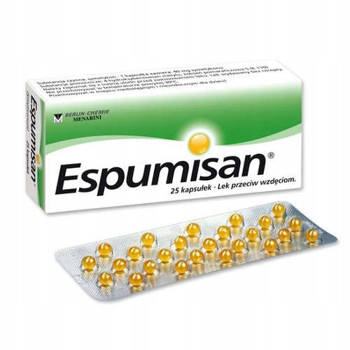 Thuốc ESPUMISAN trị đầy hơi và đau bụng 40 mg 25 viên
