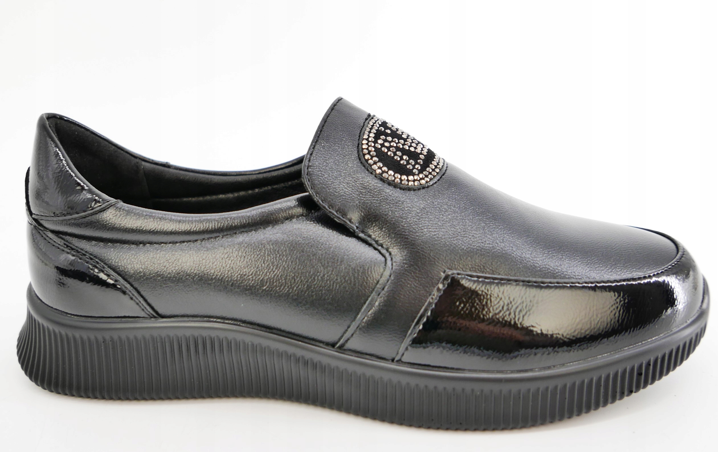 Molo Dámské Nazouvací Polobotky Lehké Černé R40