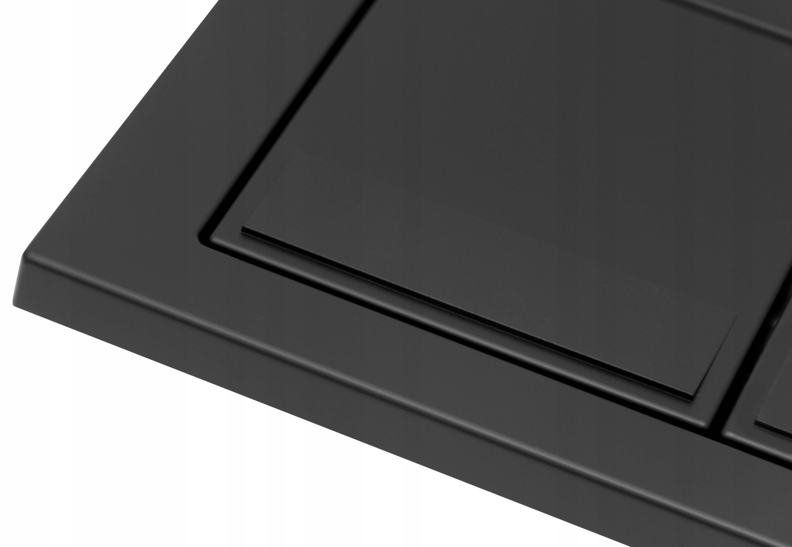 PRZYCISK DO SPŁUCZKI WC Cersanit CZARNY MAT NIE PALCUJE Przycisk Spłukujący Kod producenta 350/PPC/049-00-00