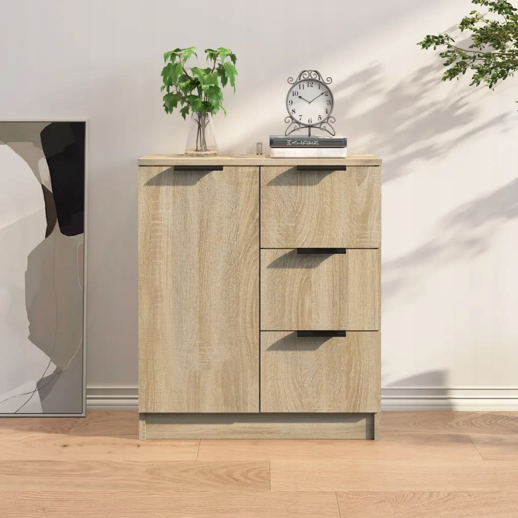 vidaXL Příborník dub sonoma 60 x 30 x 70 cm kompozitní dřevo