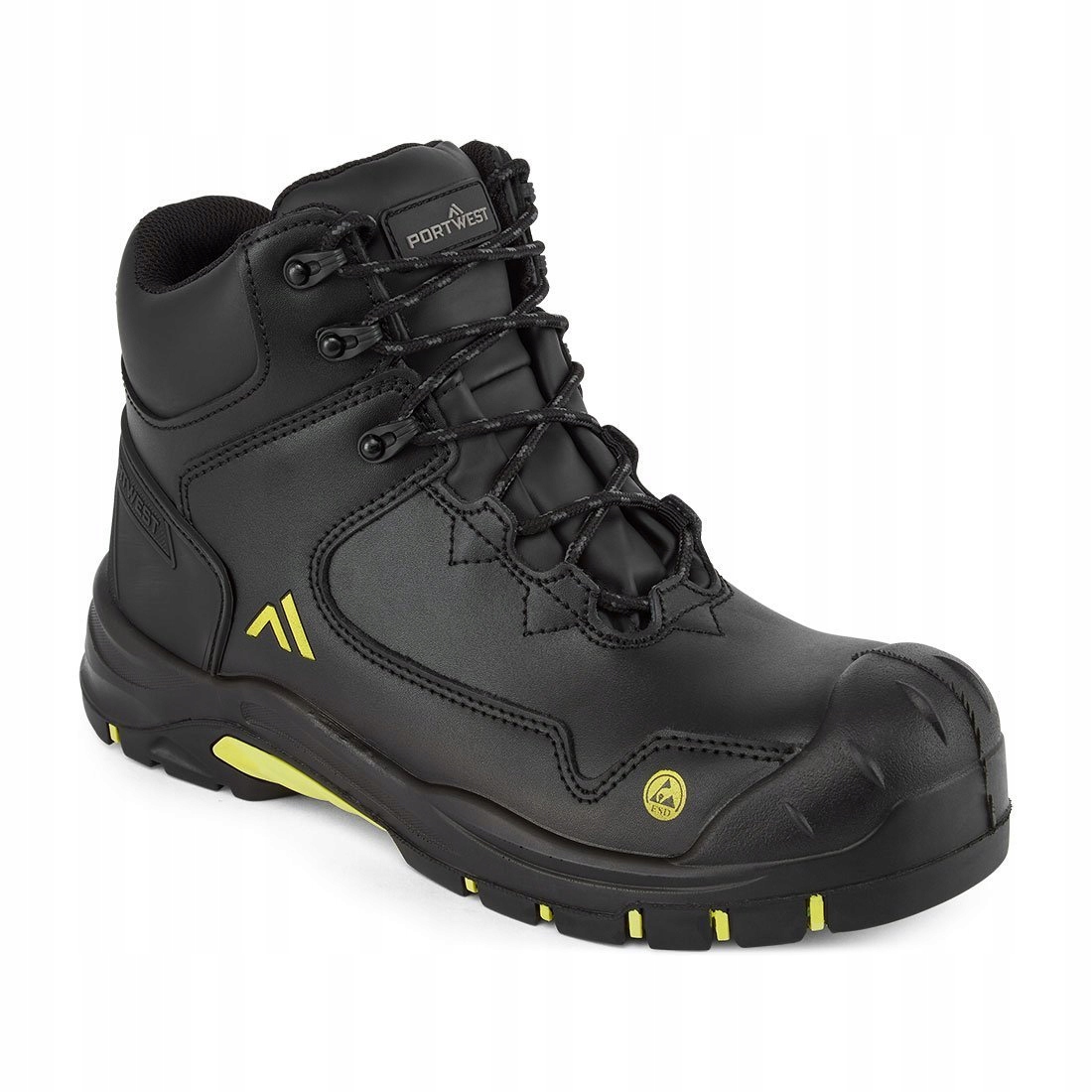 Apex S3S Esd Boty Hro Sr Sc Fo Černá/Žlutá vel. 39