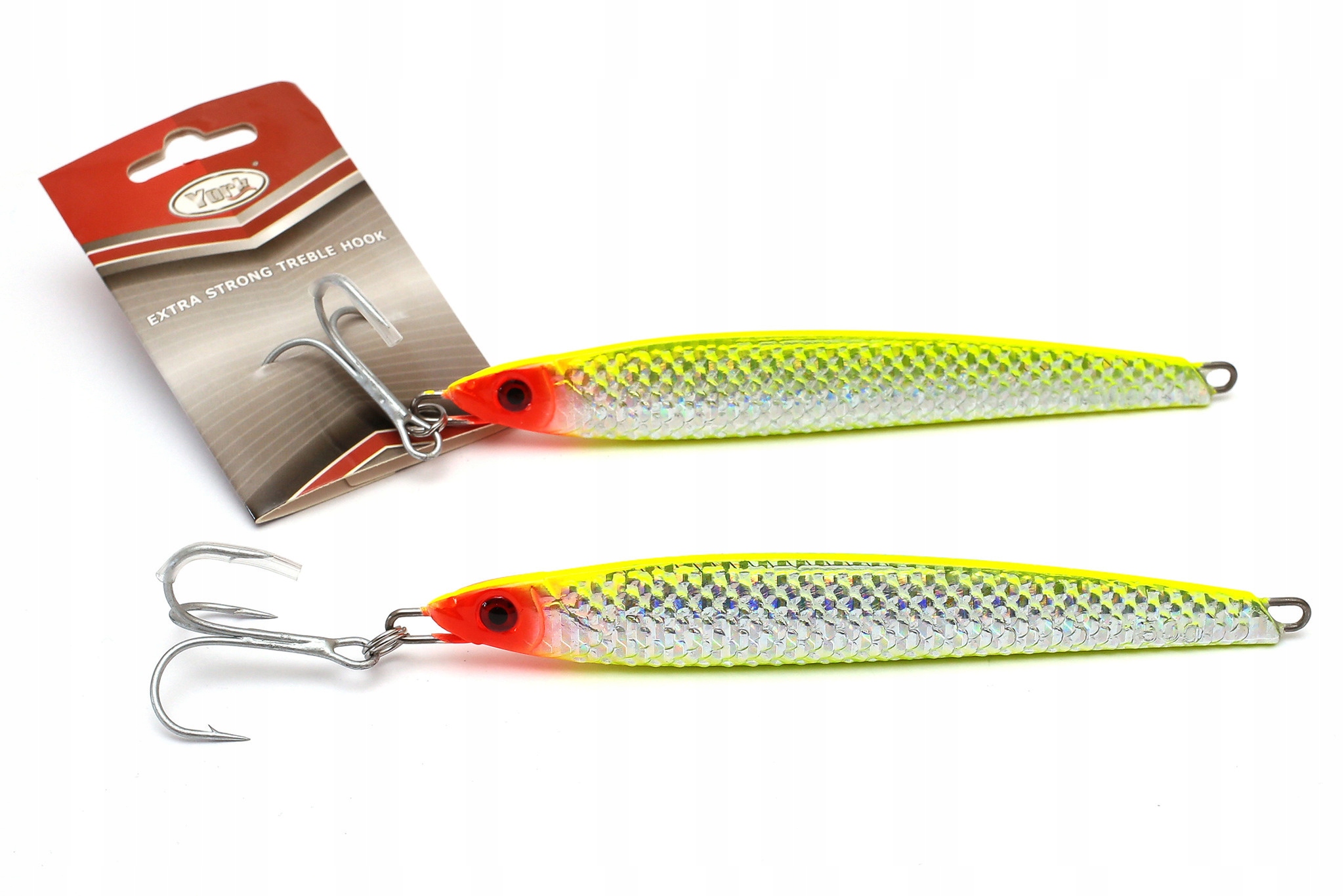 Dorszowy Pilker York Scaler SILVER/YELLOW-125 g