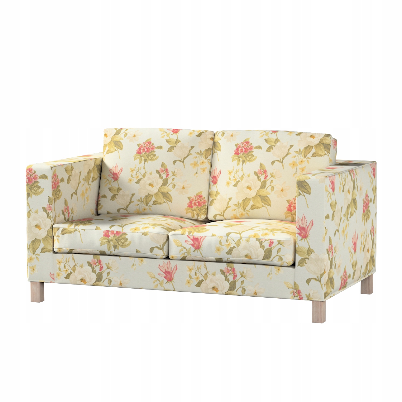 Poťah na 2-miestnu pohovku Karlanda, nerozkladacia, Ikea žltá