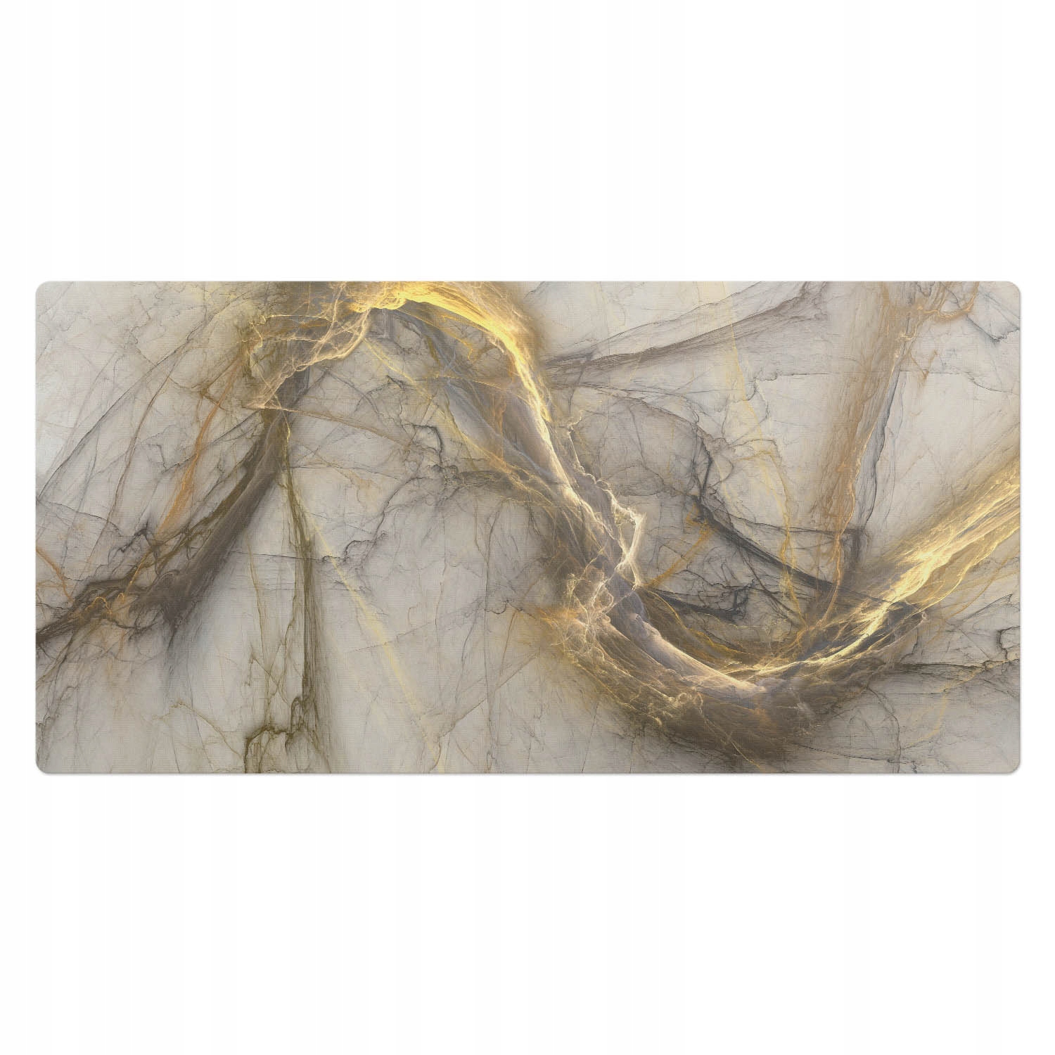 Designerska podkładka ochronna pod laptopa Eteryczne linie chaosu 100x50 cm