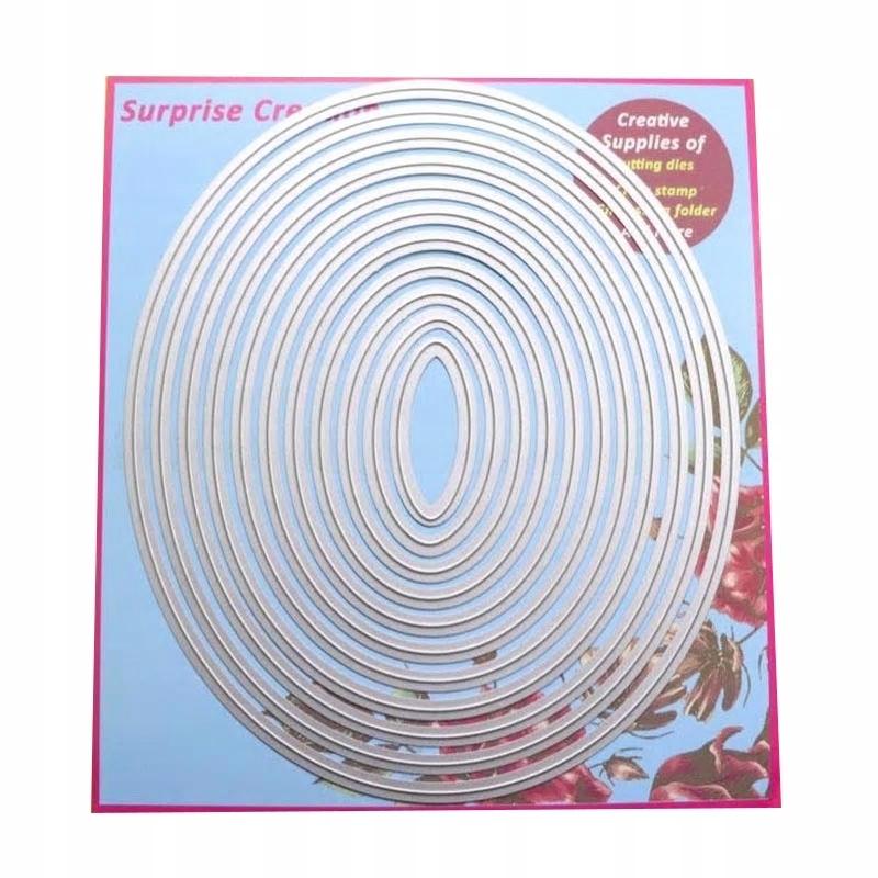 Vykrajovátka Sc Rámečky oválné 11 el. velké