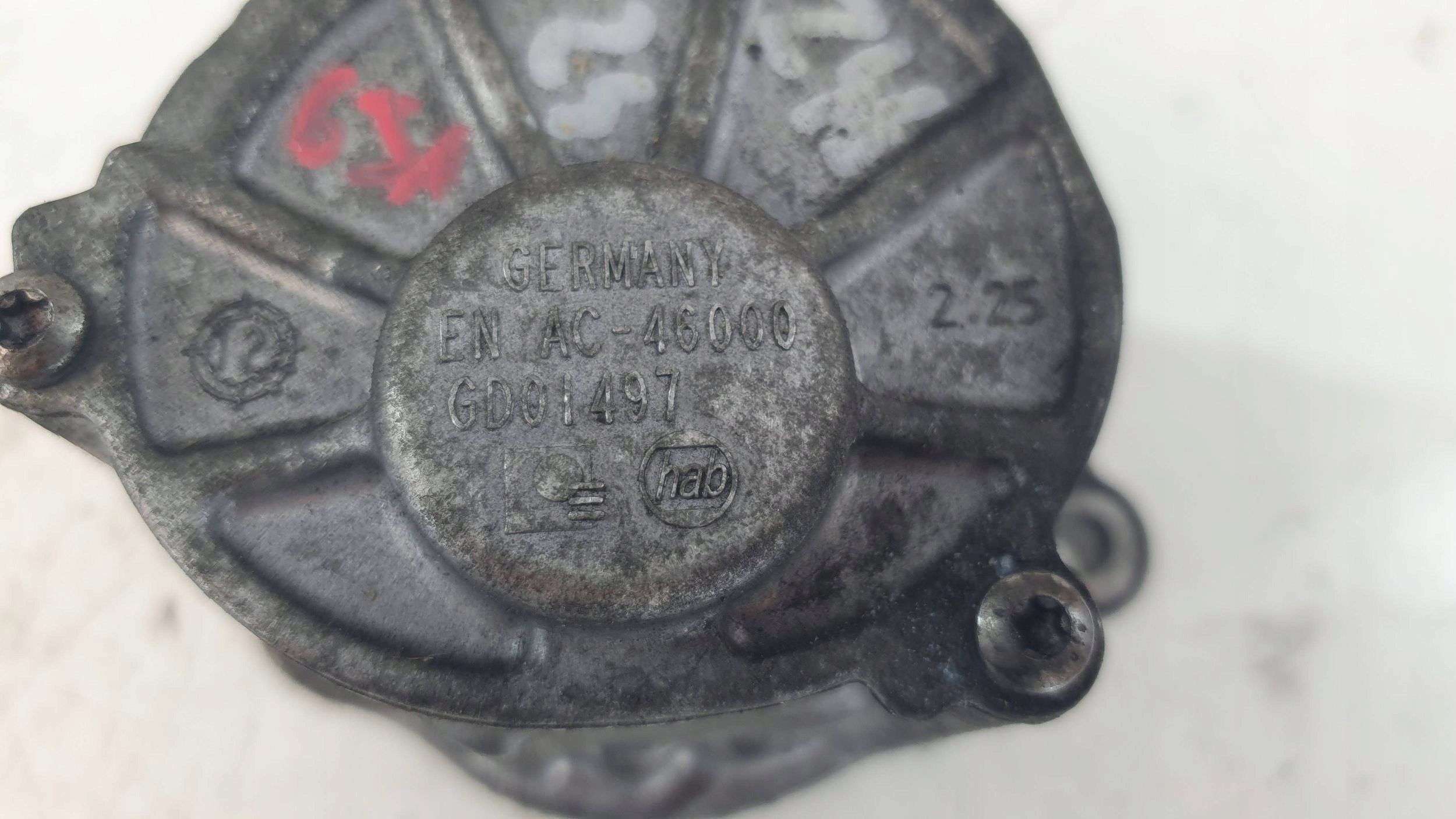 Mercedes-Benz W246 pump Vacum