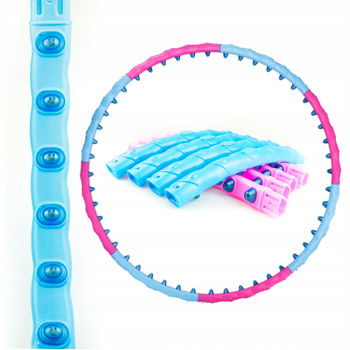 

Odchudzające HulaHop Koło Składane Hula Hoop Masaż