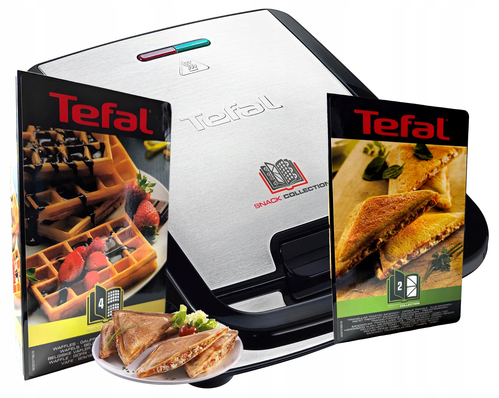 Sendvičovač Hriankovač Na Sendviče 2V1 Tefal Snack Collection SW852D12