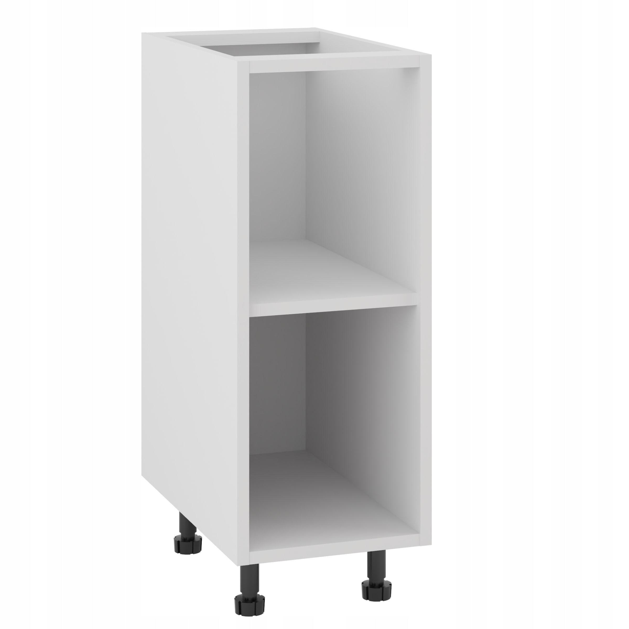 Biely korpus, spodná kuchynská skrinka 30/82 s príslušenstvom