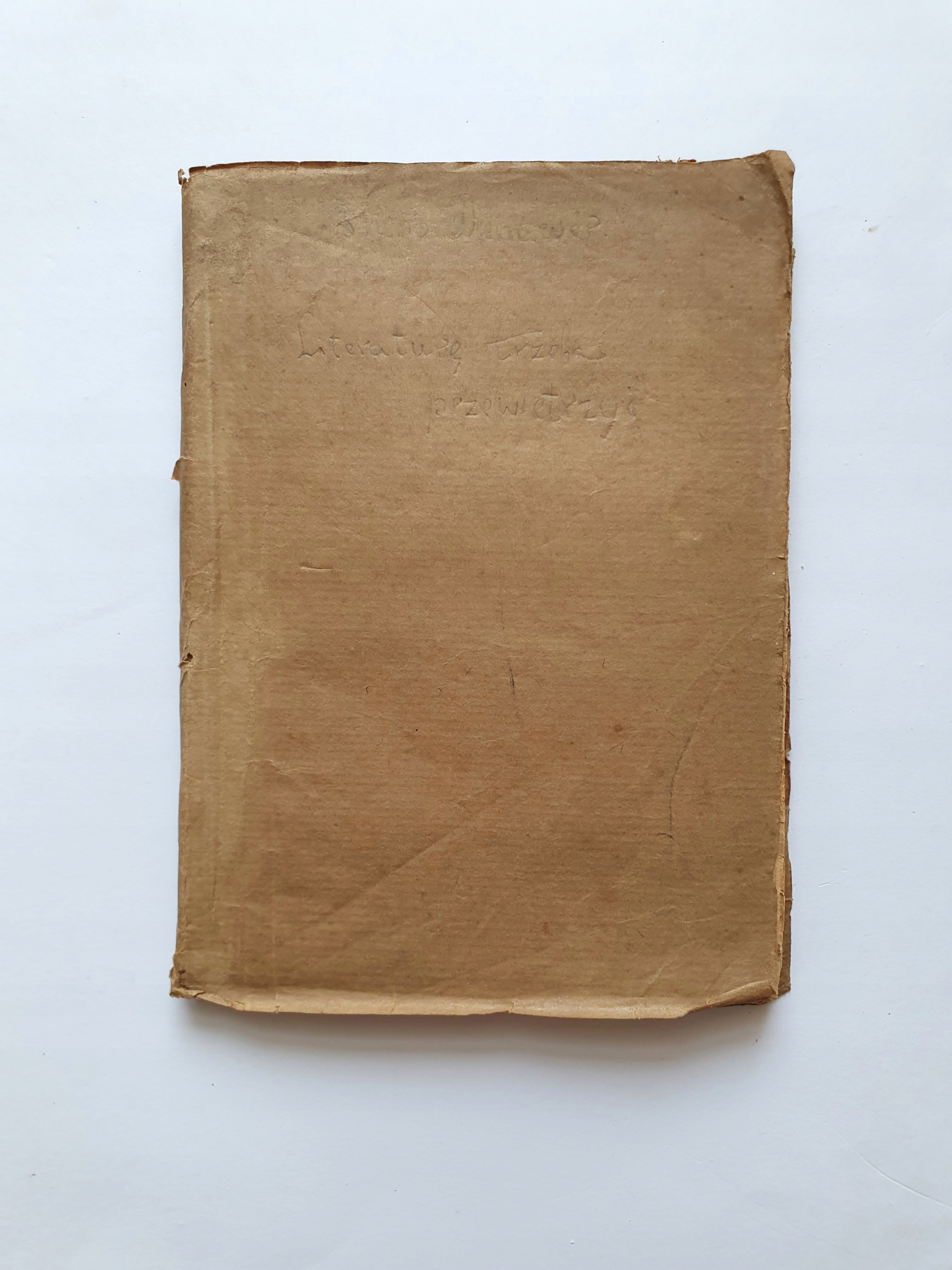 Winawer Bruno LITERATURĘ TRZEBA PRZEWIETRZYĆ 1935