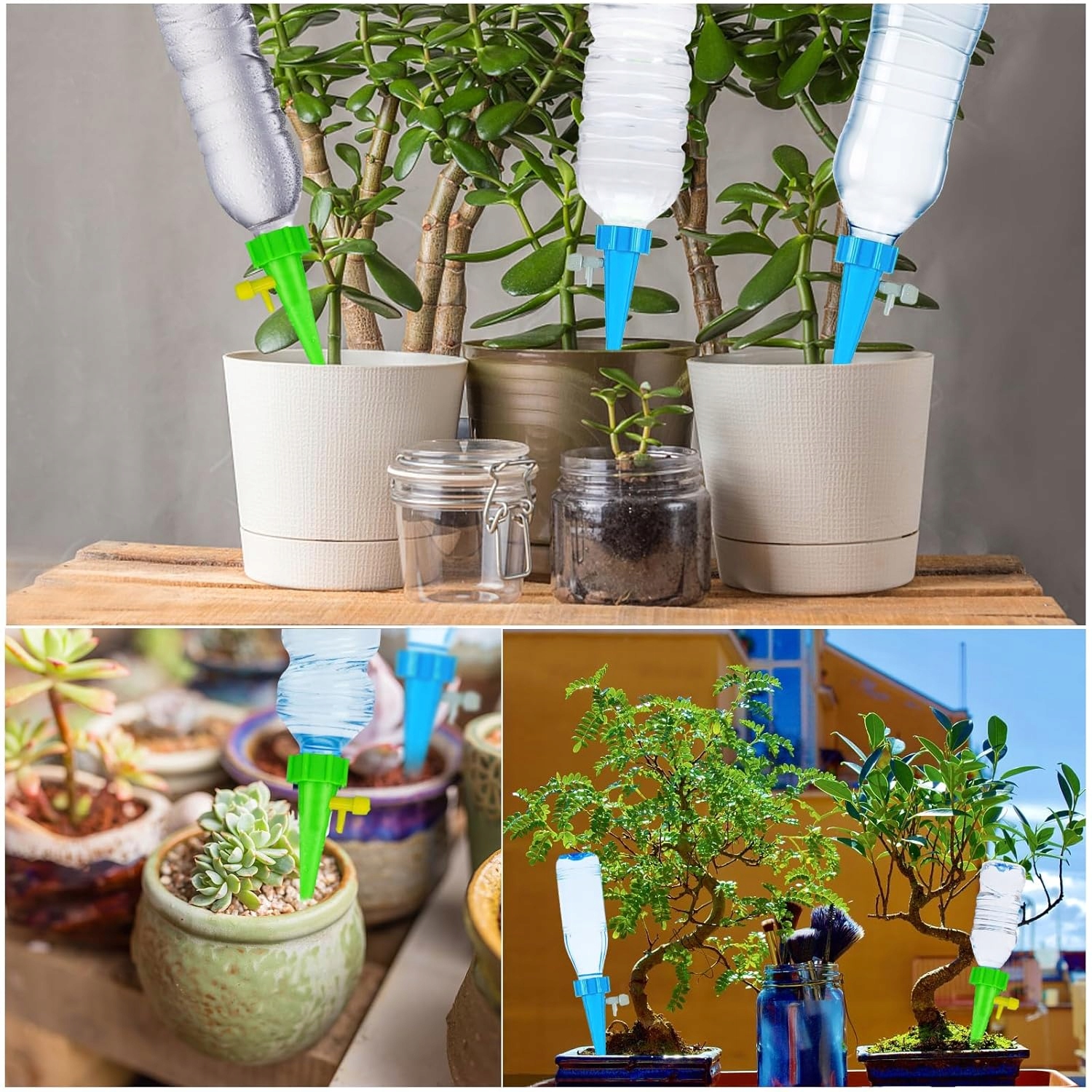 NAWADNIACZ DO KWIATÓW DONICZEK ROŚLIN OGRÓD 10szt Marka bez marki