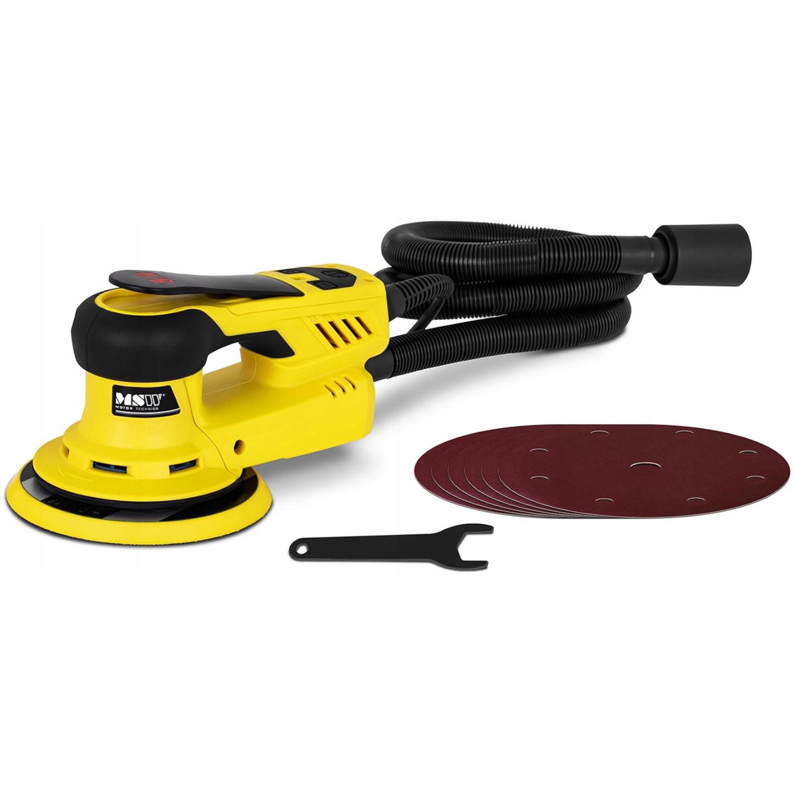 Excentrická Brúska Oscilačná Leštička Na Drevo A Kov 150 MM 350 W