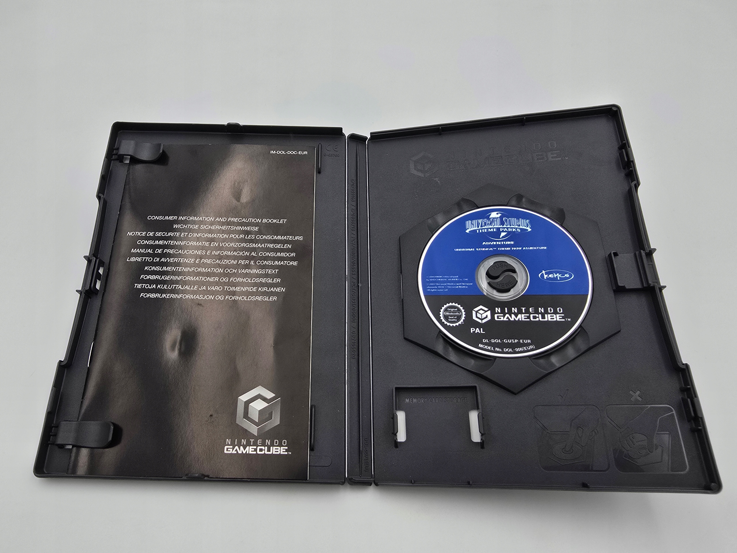 NINTENDO GAMECUBE UNIVERSAL STUDIOS THEME PARK ADVENTURE Producent Nintendo