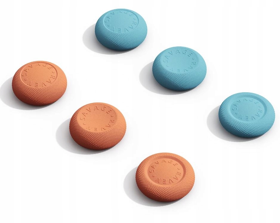 6x Savage Raven od Skull&Co Návleky na gumičky pro Joy-Con Nintendo Switch 2