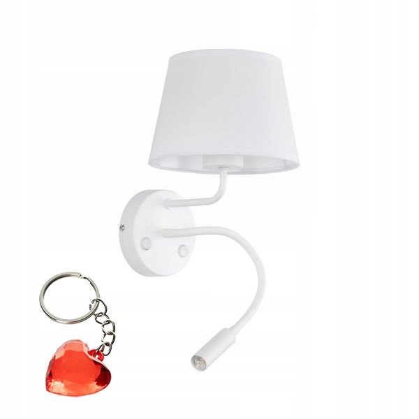 Nástenné svietidlo na čítanie Maja White 10080 Tk Lighting