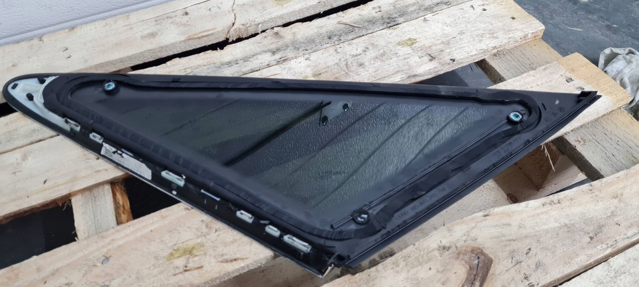 A6 C8 4K S6 window bodywork left left rear part CHROM AS3 23R 2023 4K5845297A