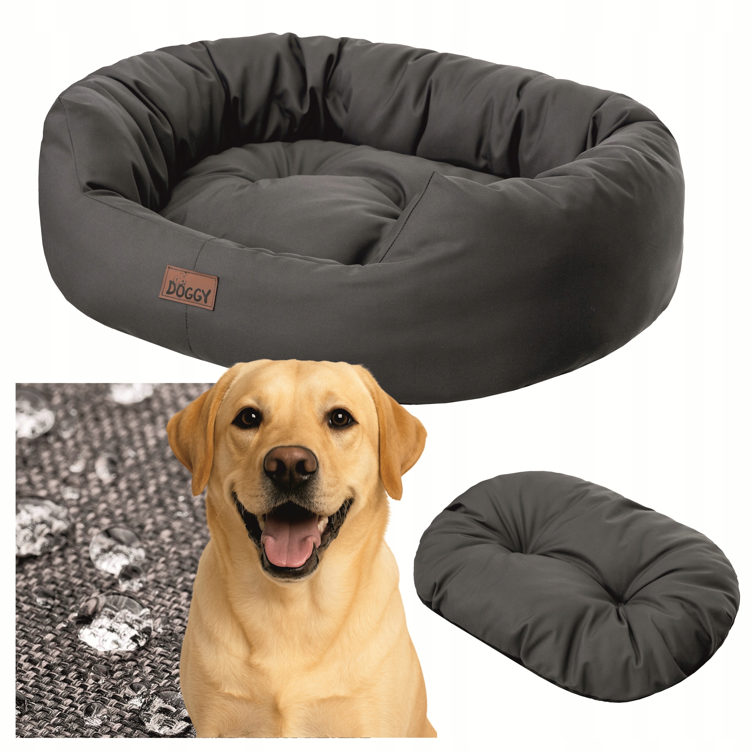 Levně Pelíšek pro psa voděodolná pohovka Potah pro psa velké XXL 113 x 93 cm