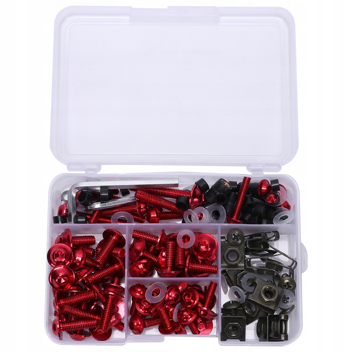 177 sztuk Śruby do owiewek motocykla Śruby Zestaw