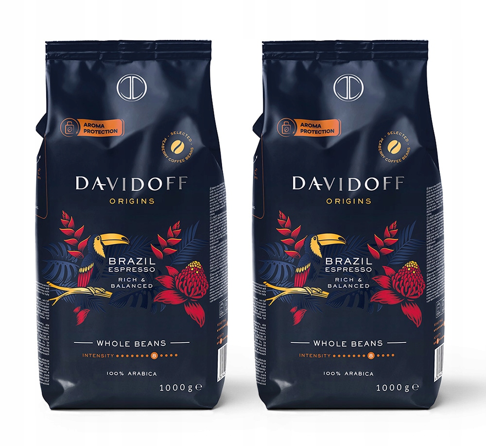 Kawa ziarnista ziarno Davidoff Brazil Espresso 100% Arabica 2kg