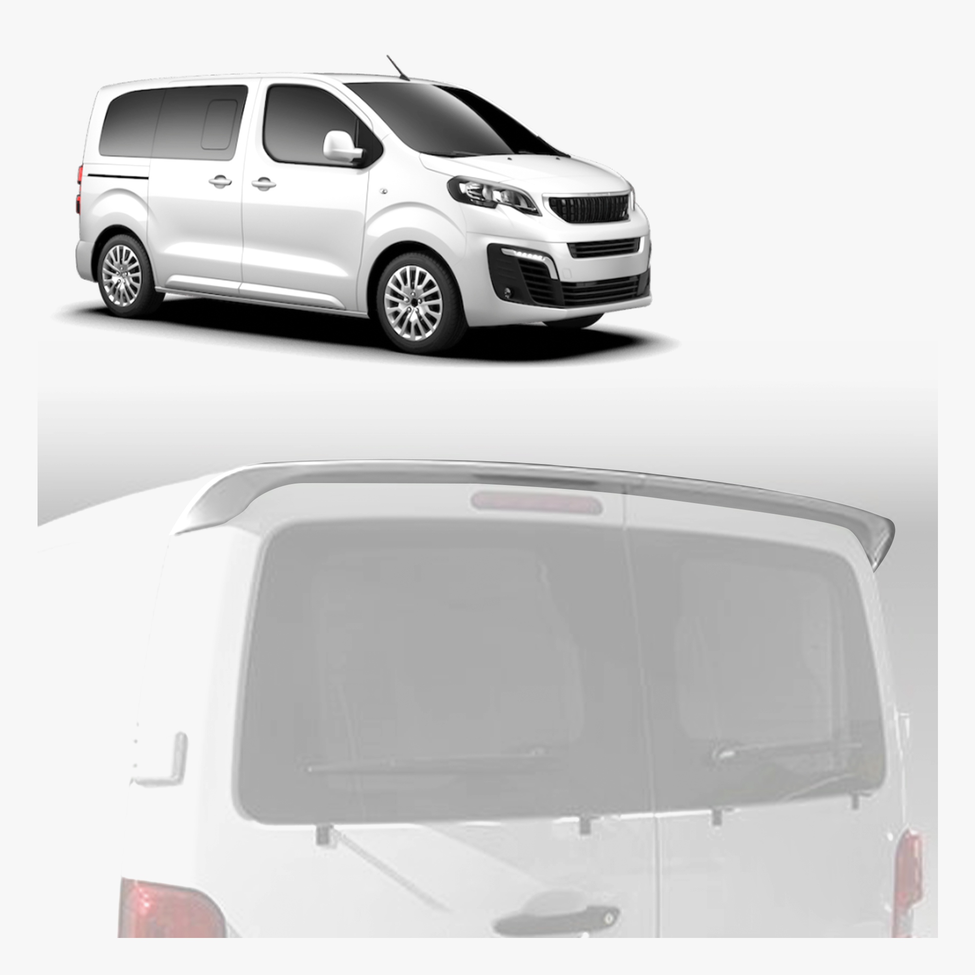 Střešní spojler pro Peugeot Traveller I 2016-