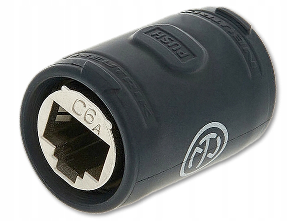 Wtyczka Neutrik NE8FFX6-W czarna