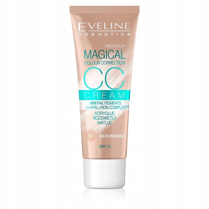 

Eveline Magical CC nr 52 Medium Beige Krem CC 30ml