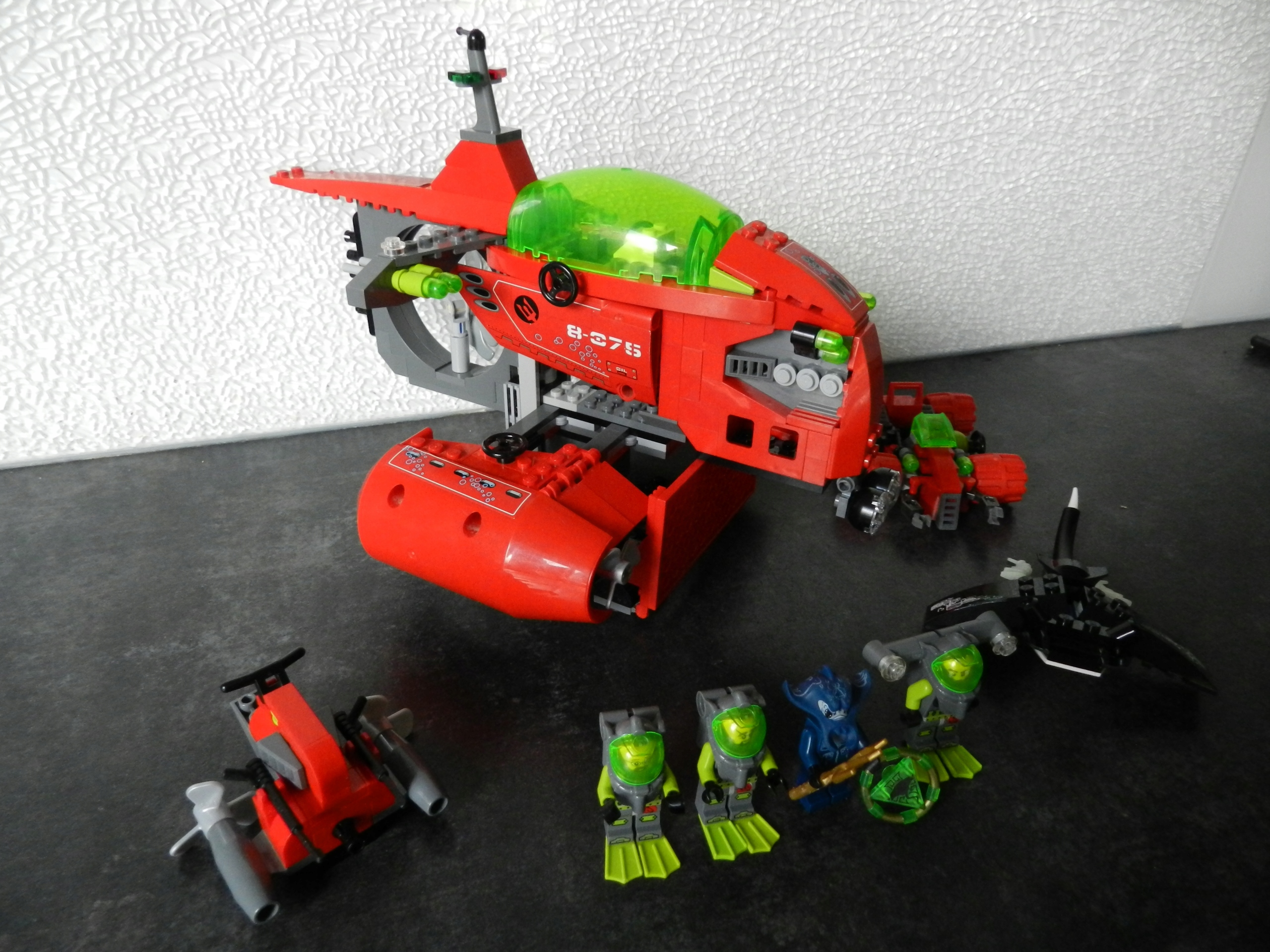 LEGO 8075 Atlantis Transportowiec Neptun *100% Numer produktu 8075