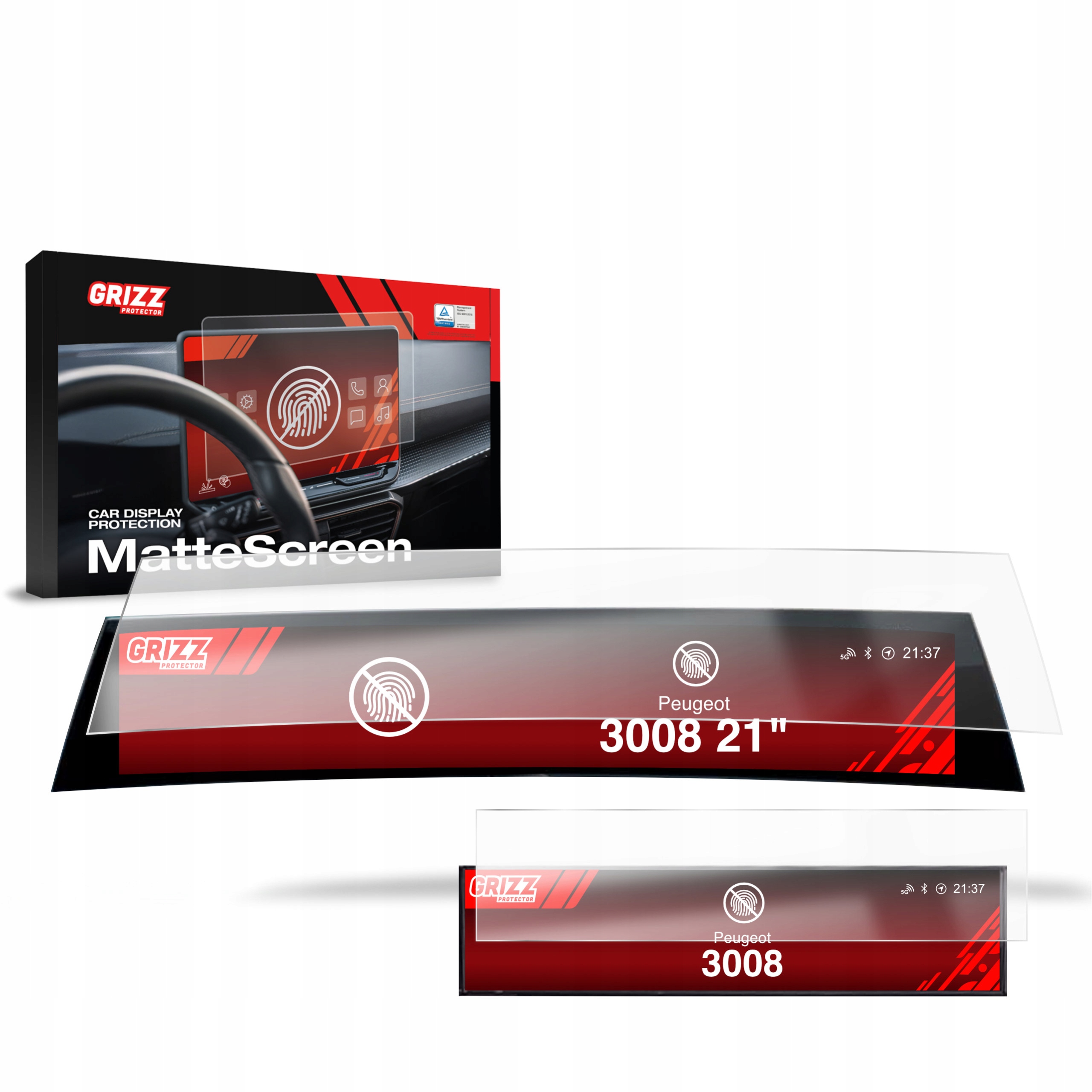 2w1 Folia Antyodciskowa do Peugeot 3008 (2024-2025)