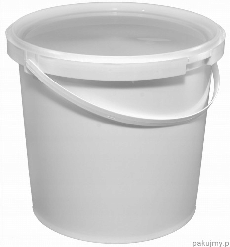 

Wiadro, wiaderko plastikowe z pokrywką 1L Atest